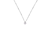 Collier punto luce con diamante - Asta Preziosi