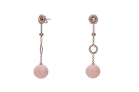 Orecchini con corallo e diamanti - Asta Preziosi