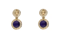 Orecchini con lapislazzuli - Asta Preziosi