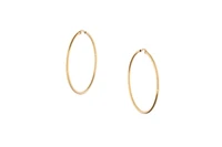 Paio di orecchini a cerchio - Asta Preziosi