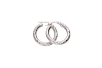 Paio di orecchini a cerchio - Asta Preziosi