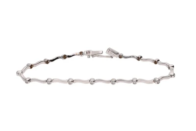 Bracciale con diamanti - Asta Preziosi