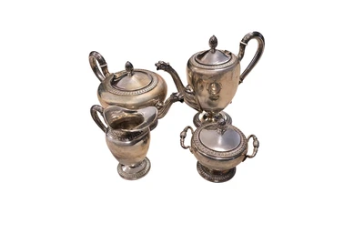 Castaudi e Gautero, servizio caffe'- te - Asta Preziosi