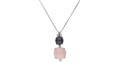 Collana con corallo, pietre e diamanti - Asta Preziosi Collana con corallo, pietre e diamanti - Asta Preziosi