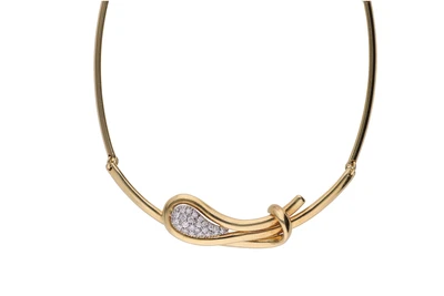 Collier con diamanti - Asta Preziosi