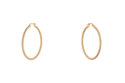 Paio di orecchini a cerchio - Asta Preziosi