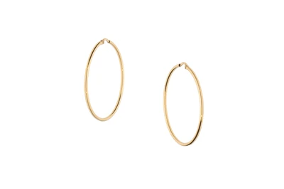 Paio di orecchini a cerchio - Asta Preziosi