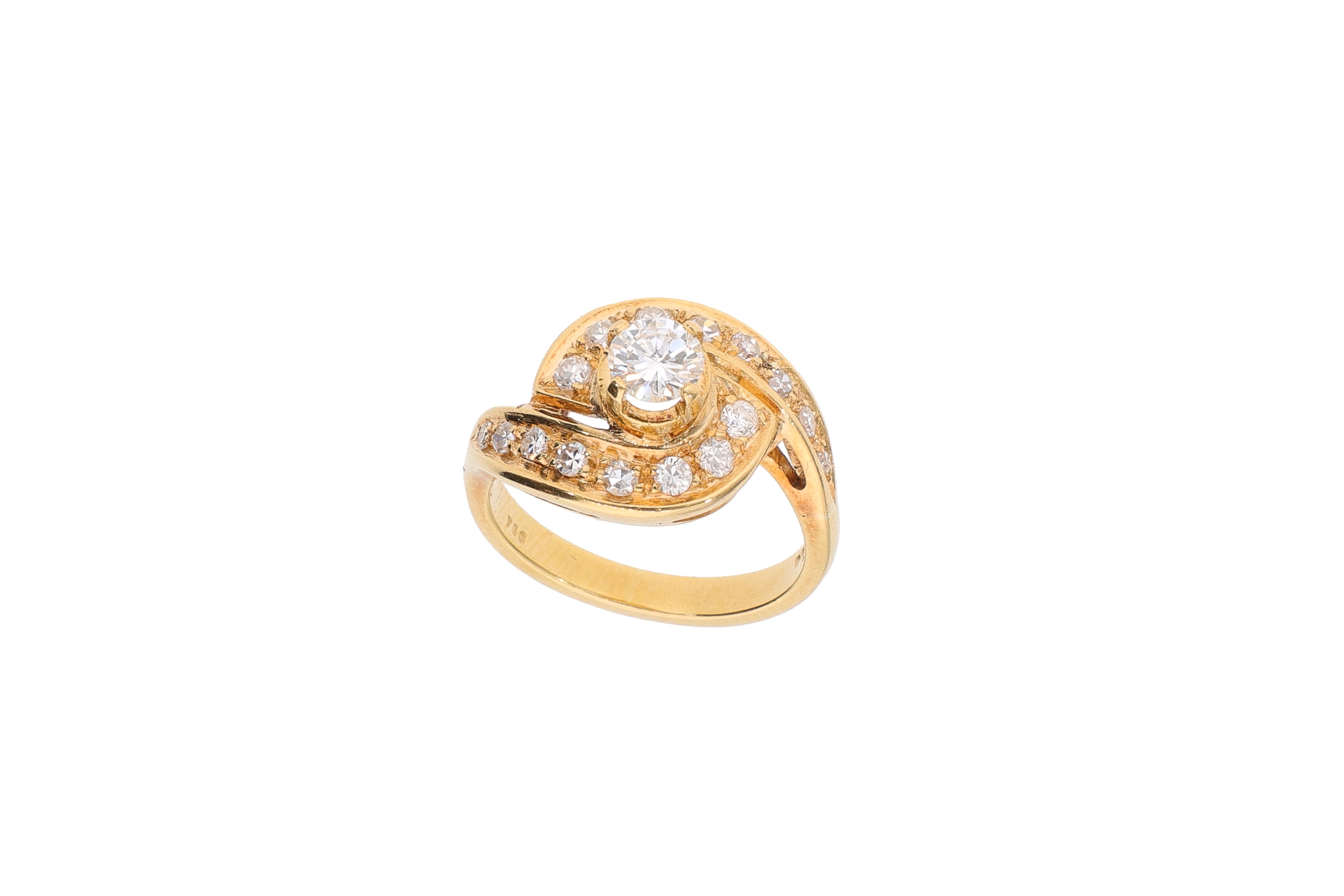 Anello con diamanti - Asta Preziosi