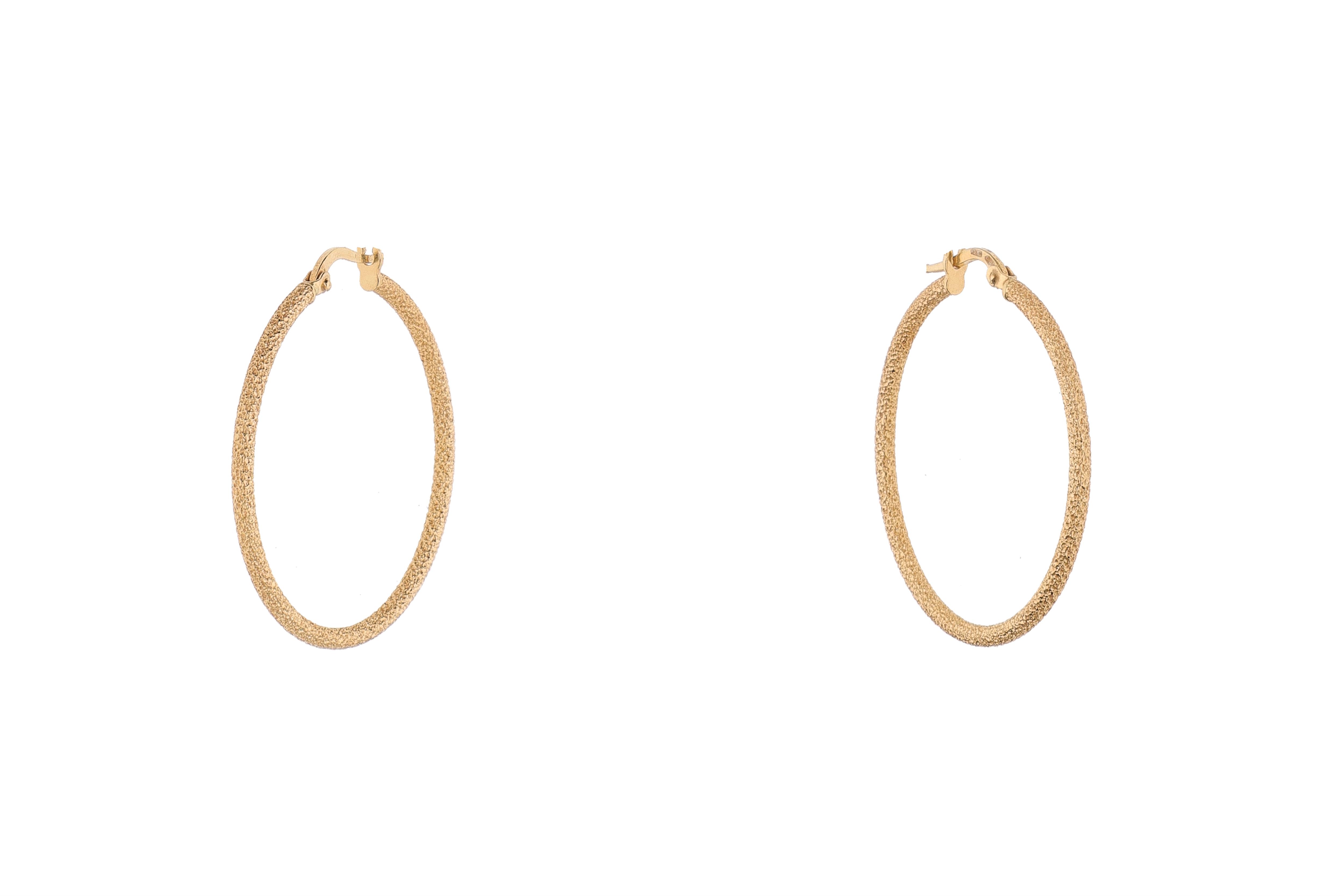 Paio di orecchini a cerchio - Asta Preziosi