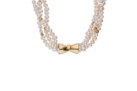 Collana con perle coltivate d'acqua dolce barocche - Asta Preziosi