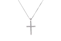 Collana e croce con diamanti - Asta Preziosi Collana e croce con diamanti - Asta Preziosi