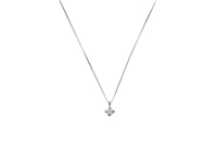 Collana e pendente con diamante - Asta Preziosi