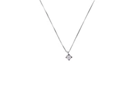 Collana punto luce con diamante - Asta Preziosi