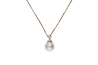 Collier con perla coltivata e diamante - Asta Preziosi