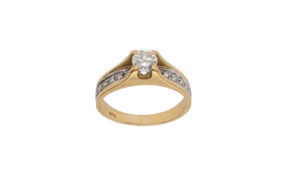 Anello con diamanti - Asta Preziosi