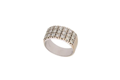 Dinacci, anello con diamanti - Asta Preziosi