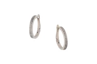 Paio di orecchini con diamanti - Asta Preziosi