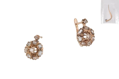 Orecchini con diamanti - Asta Preziosi