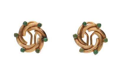 Paio orecchini a girandola - Asta Preziosi