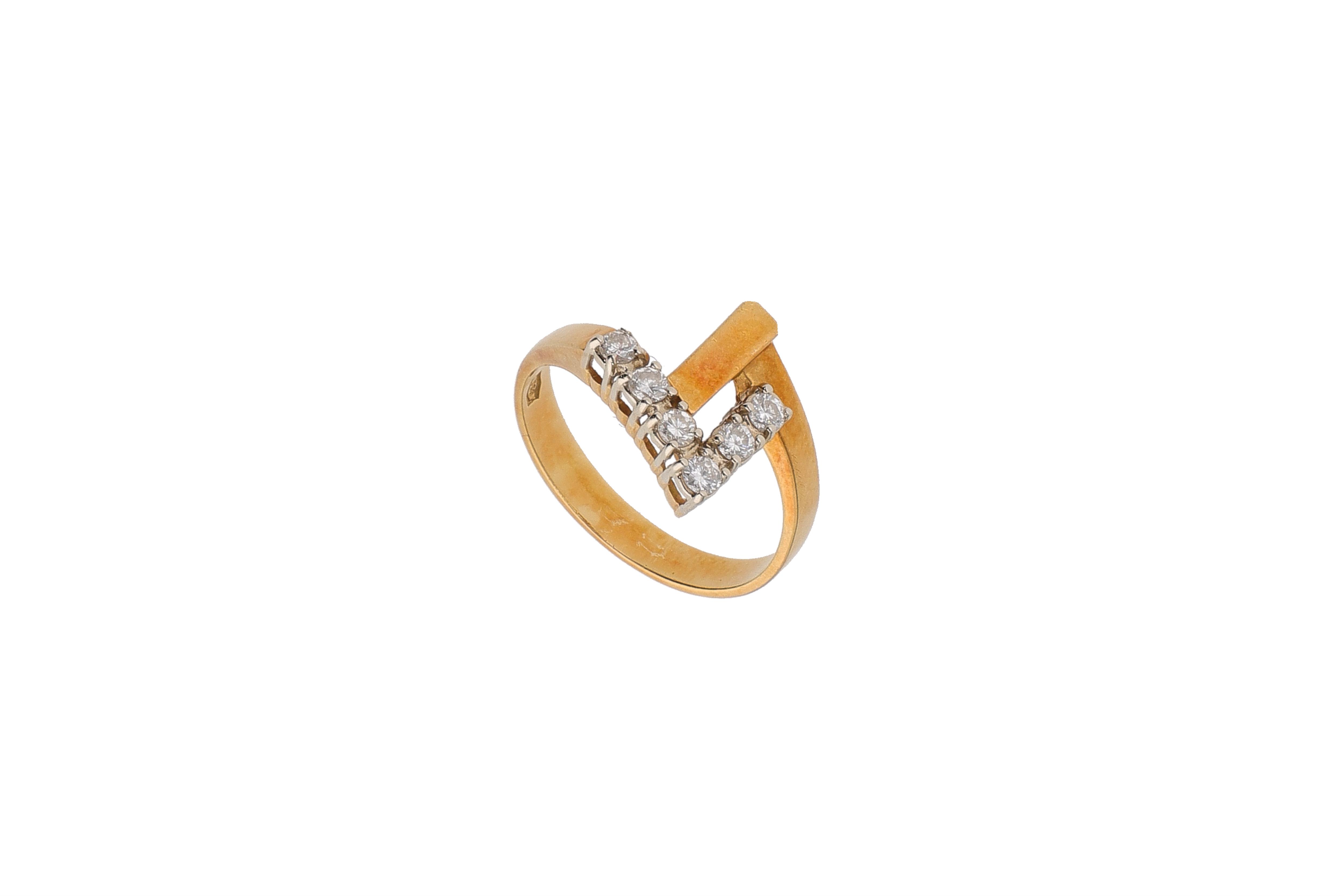 Anello con diamanti - Asta Preziosi