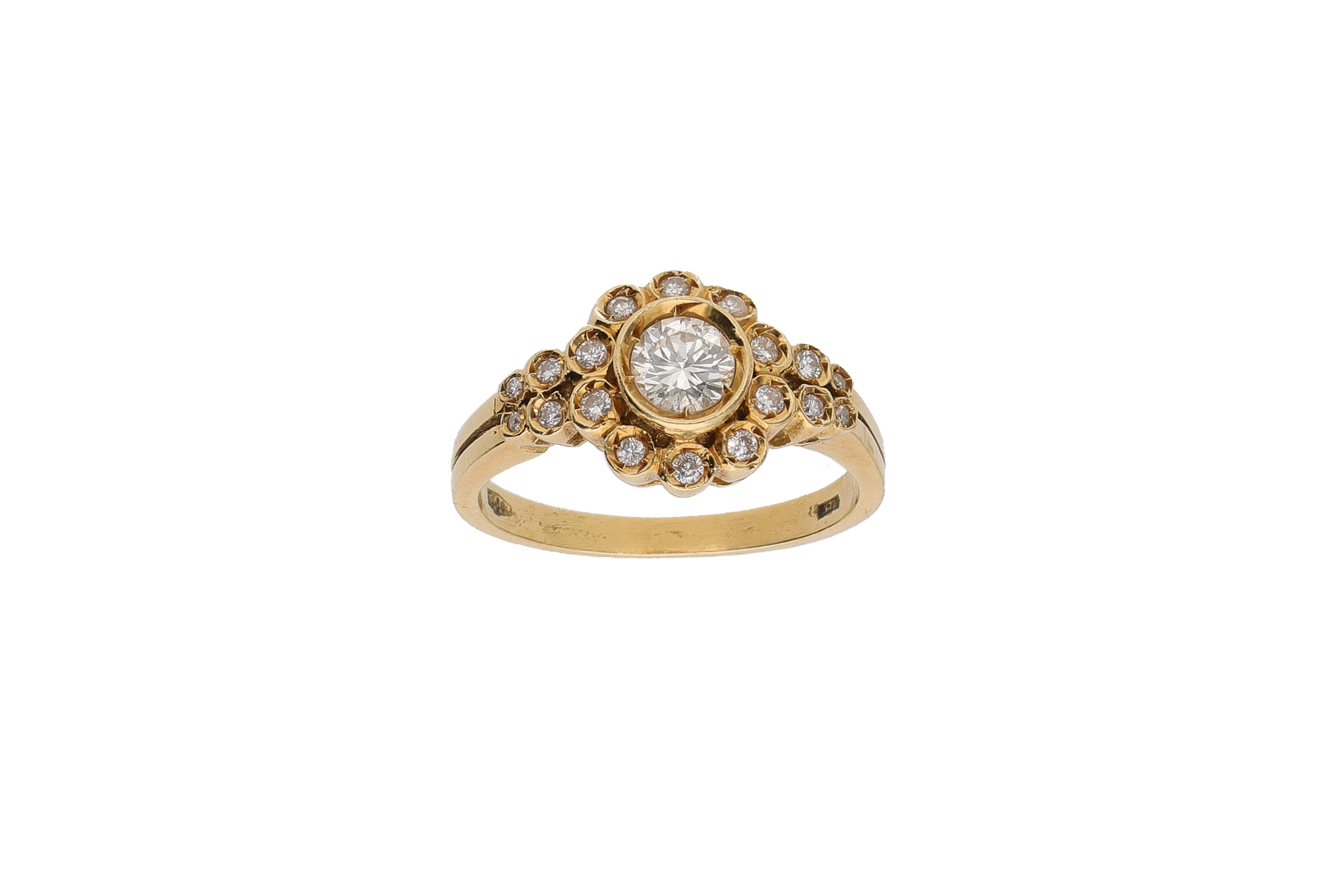 Anello con diamanti - Asta Preziosi