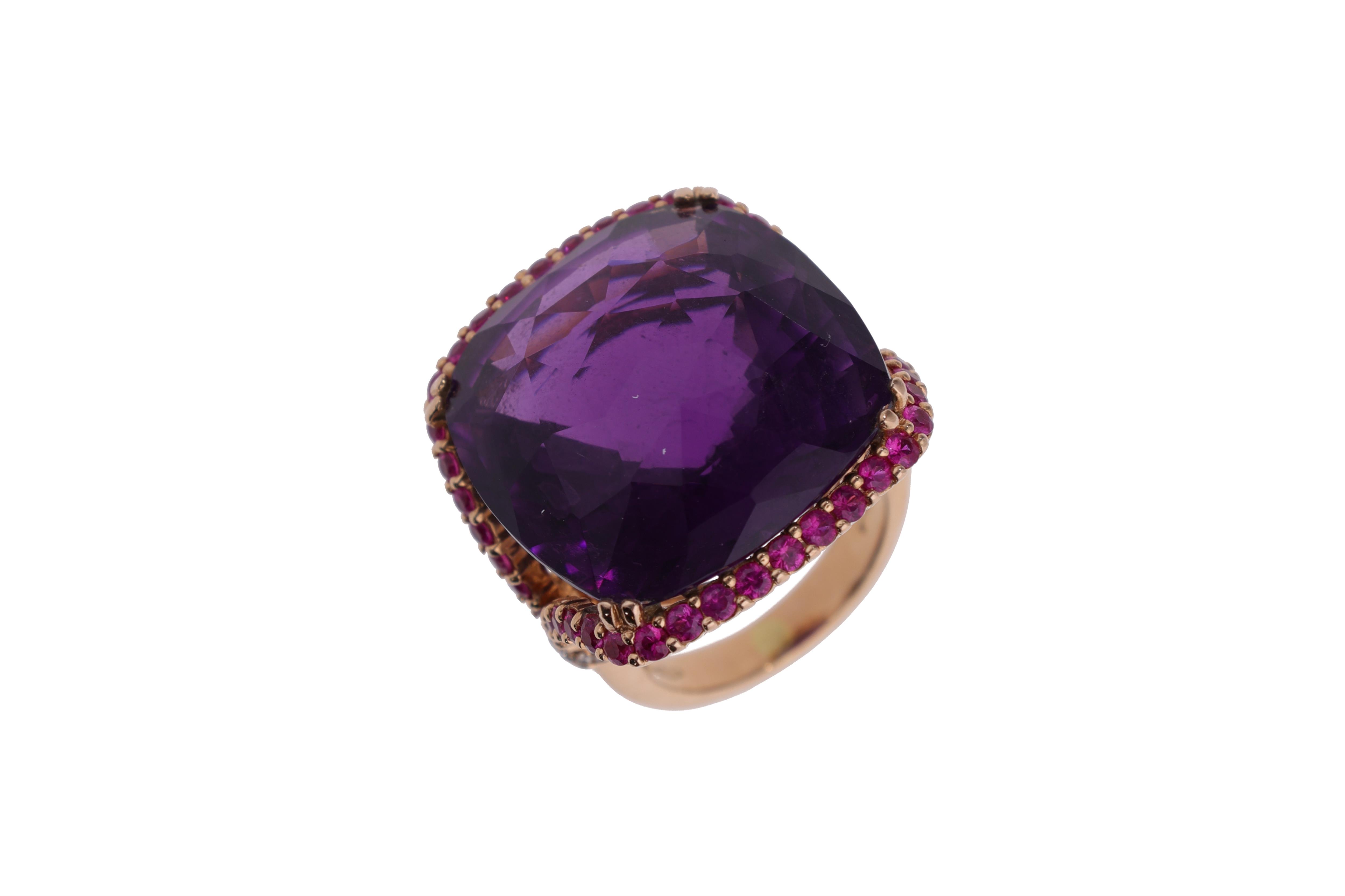 Anello con diamanti e pietre - Asta Preziosi