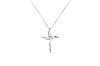 Collana e pendente con piccoli diamanti - Asta Preziosi Collana e pendente con piccoli diamanti - Asta Preziosi