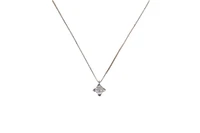Collier punto luce con diamante - Asta Preziosi