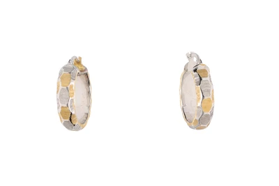 Paio di orecchini a cerchio - Asta Preziosi