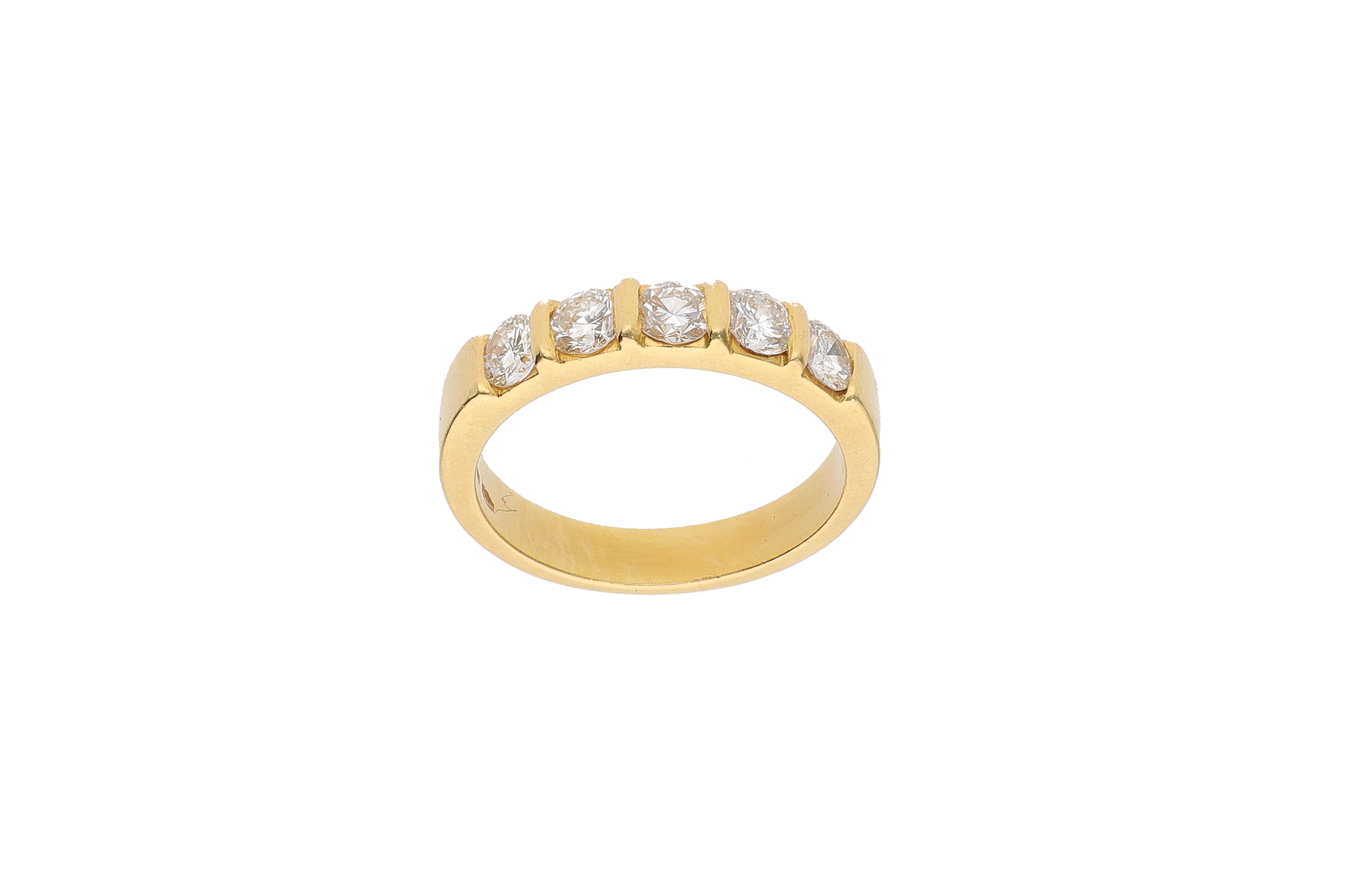 Anello con diamanti - Asta Preziosi