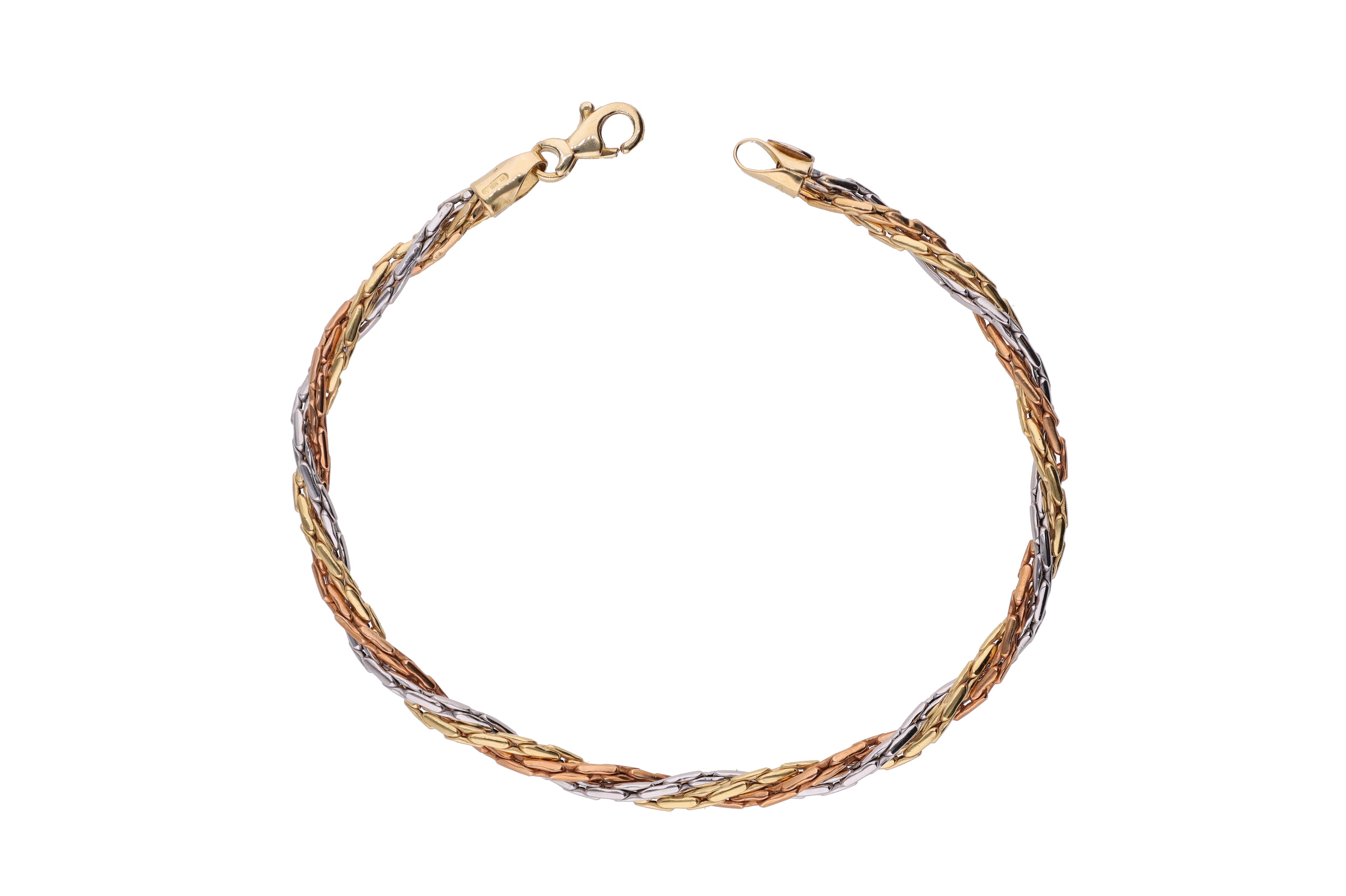Bracciale a treccia - Asta Preziosi