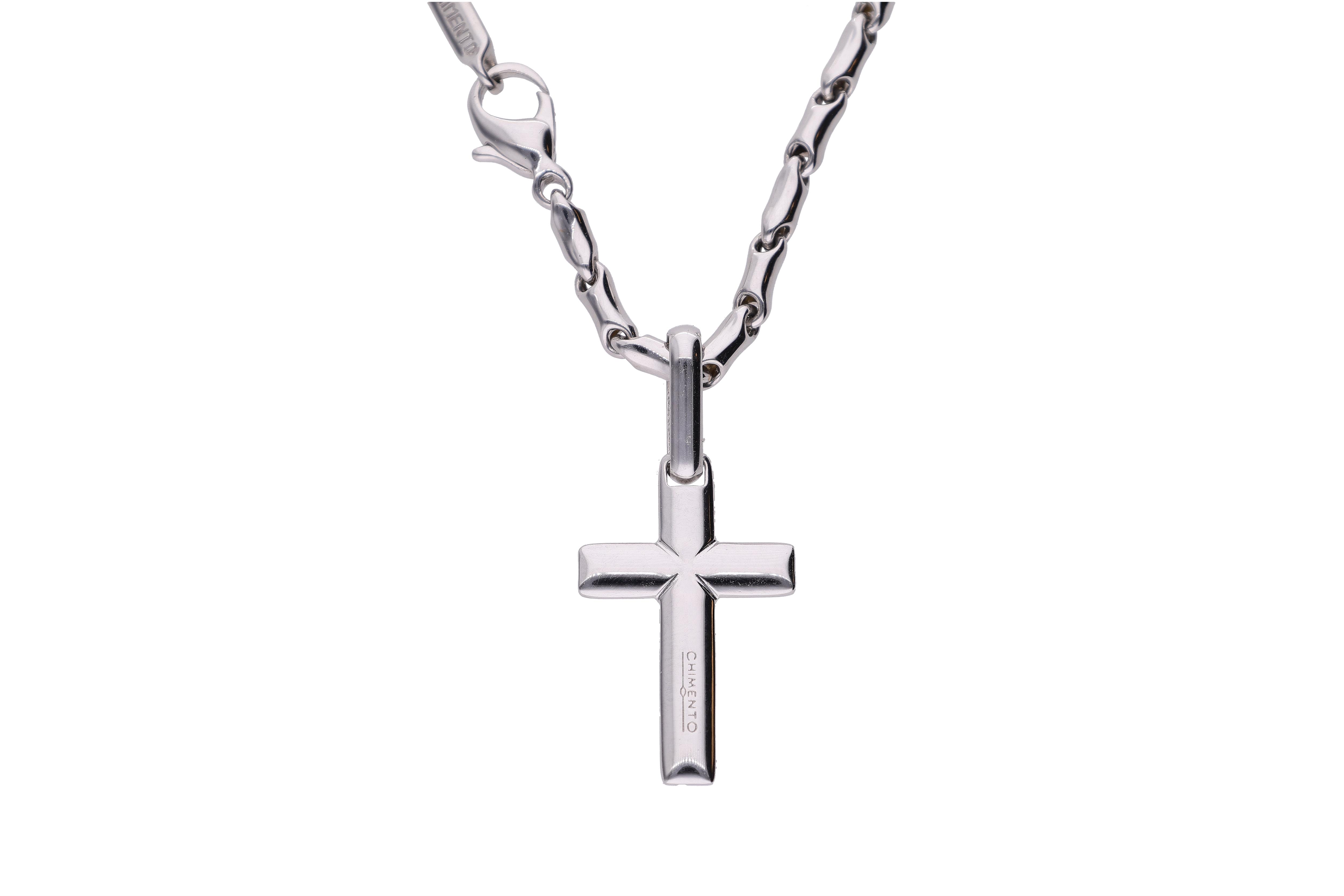 Chimento, collana con croce - Asta Preziosi