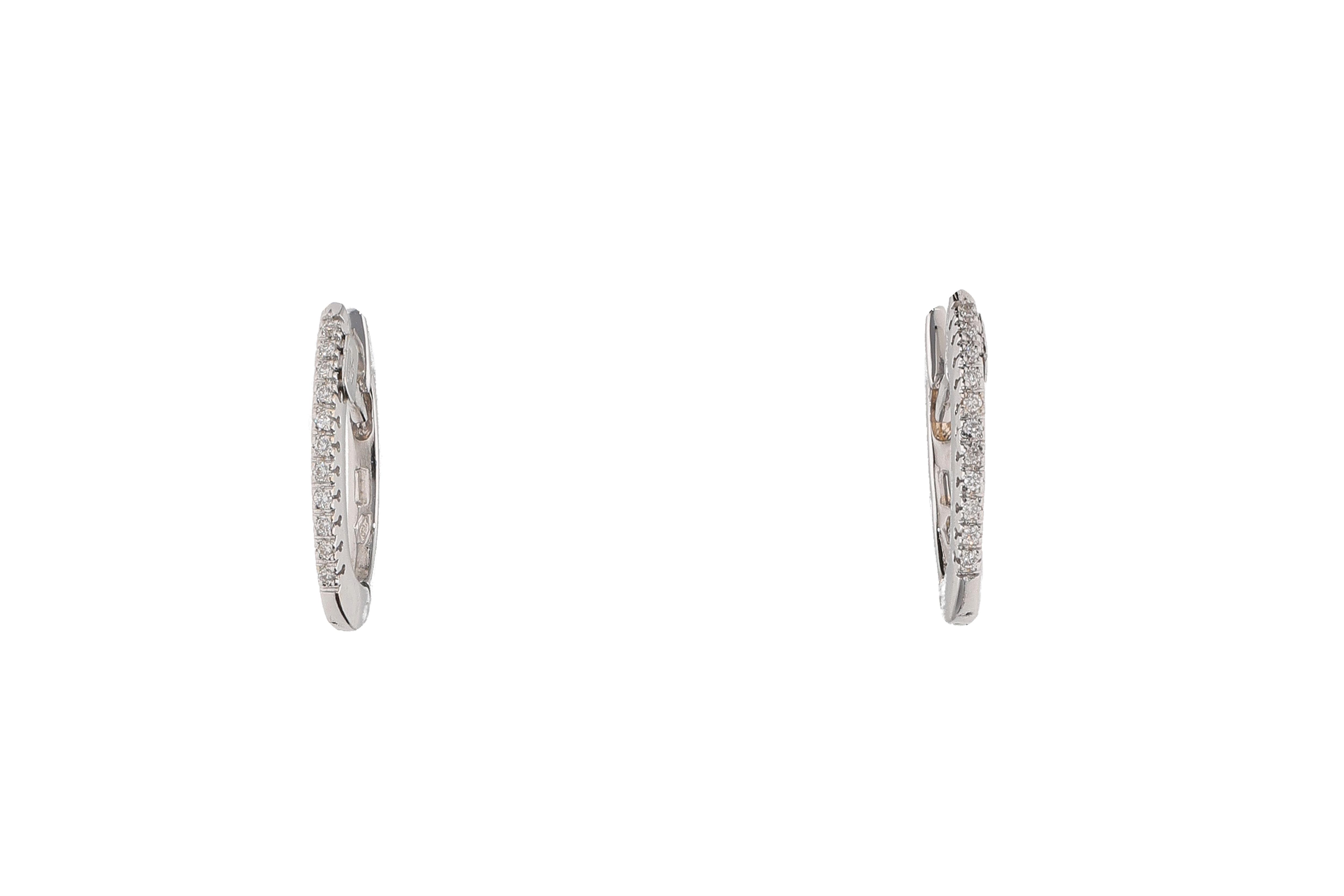 Paio di orecchini con diamanti - Asta Preziosi