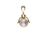 Ciondolo con perla mabe' - Asta Preziosi