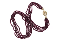 Collana di granati - Asta Preziosi