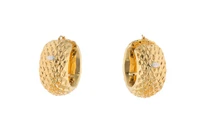 Paio di orecchini a cerchio - Asta Preziosi