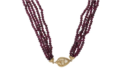 Collana di granati - Asta Preziosi