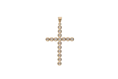 Croce con diamanti - Asta Preziosi