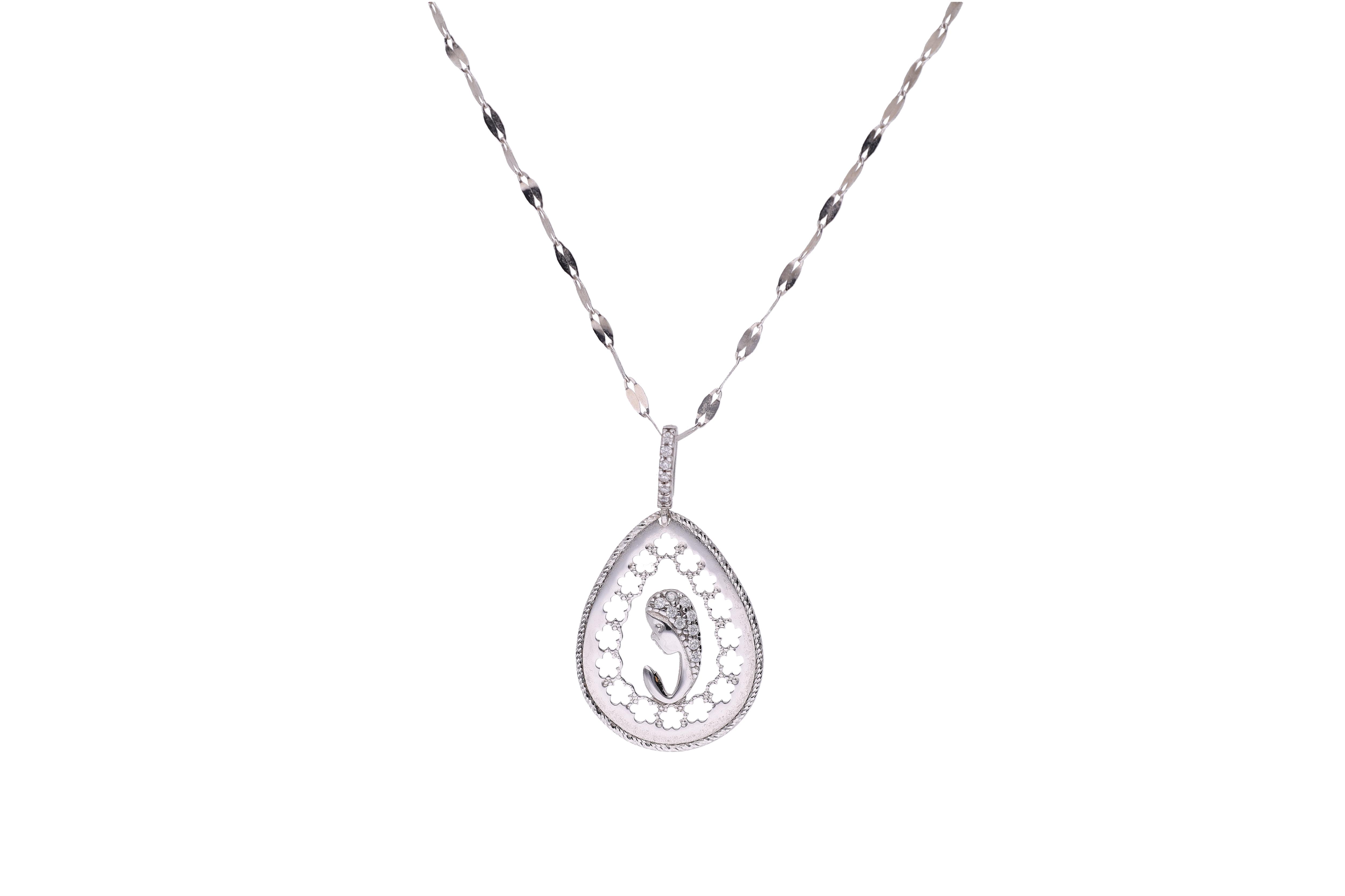 Collana con pendente - Asta Preziosi