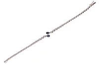 Bracciale con diamanti e zaffiri - Asta Preziosi