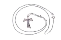 Collana e pendente con piccolo diamante - Asta Preziosi