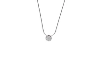 Collier con diamante - Asta Preziosi