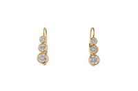 Orecchini con pietre incolori - Asta Preziosi