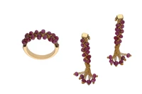 Parure con pietre - Asta Preziosi