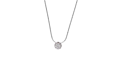 Collier con diamante - Asta Preziosi