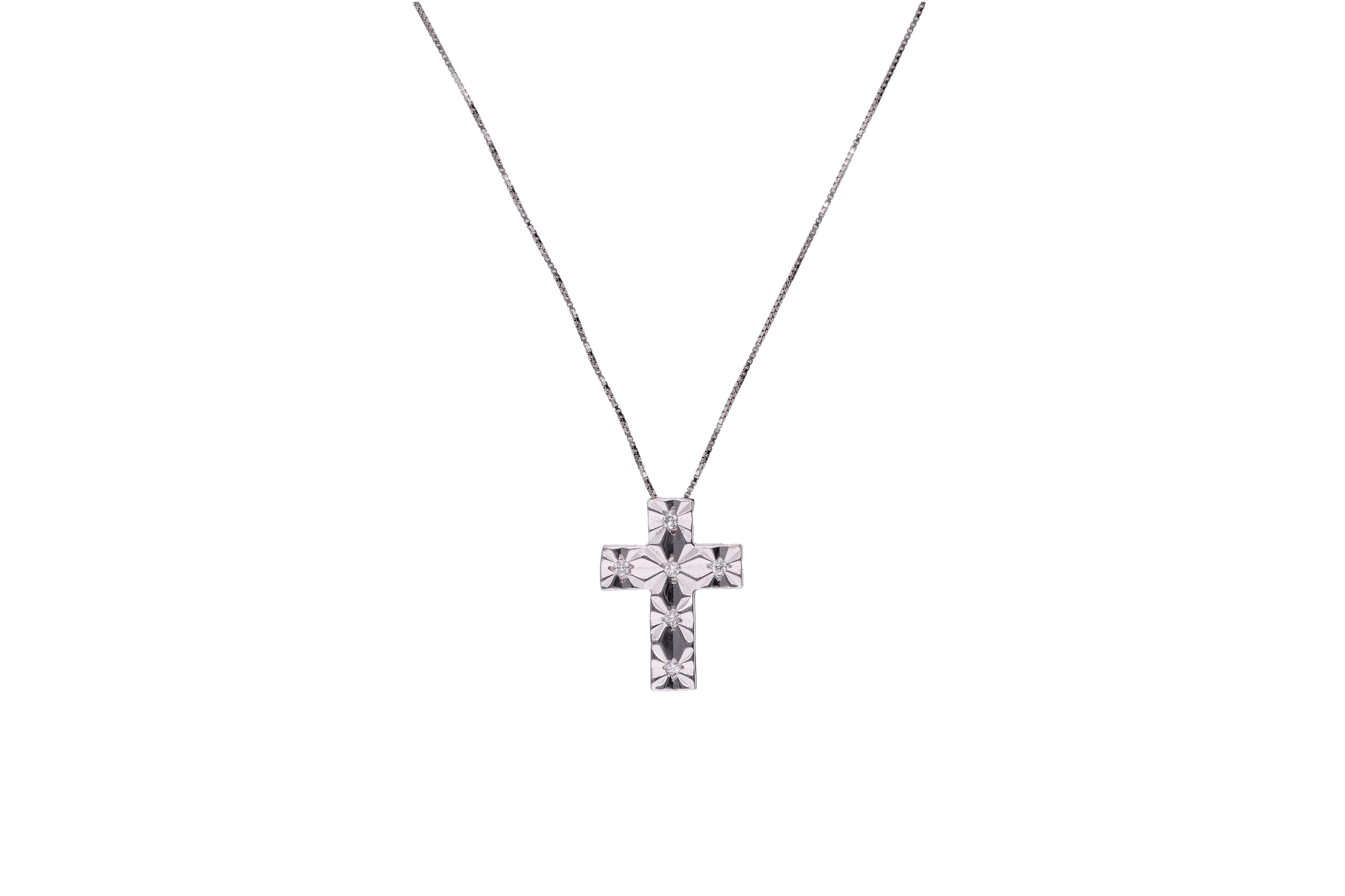 Collana con diamanti - Asta Preziosi