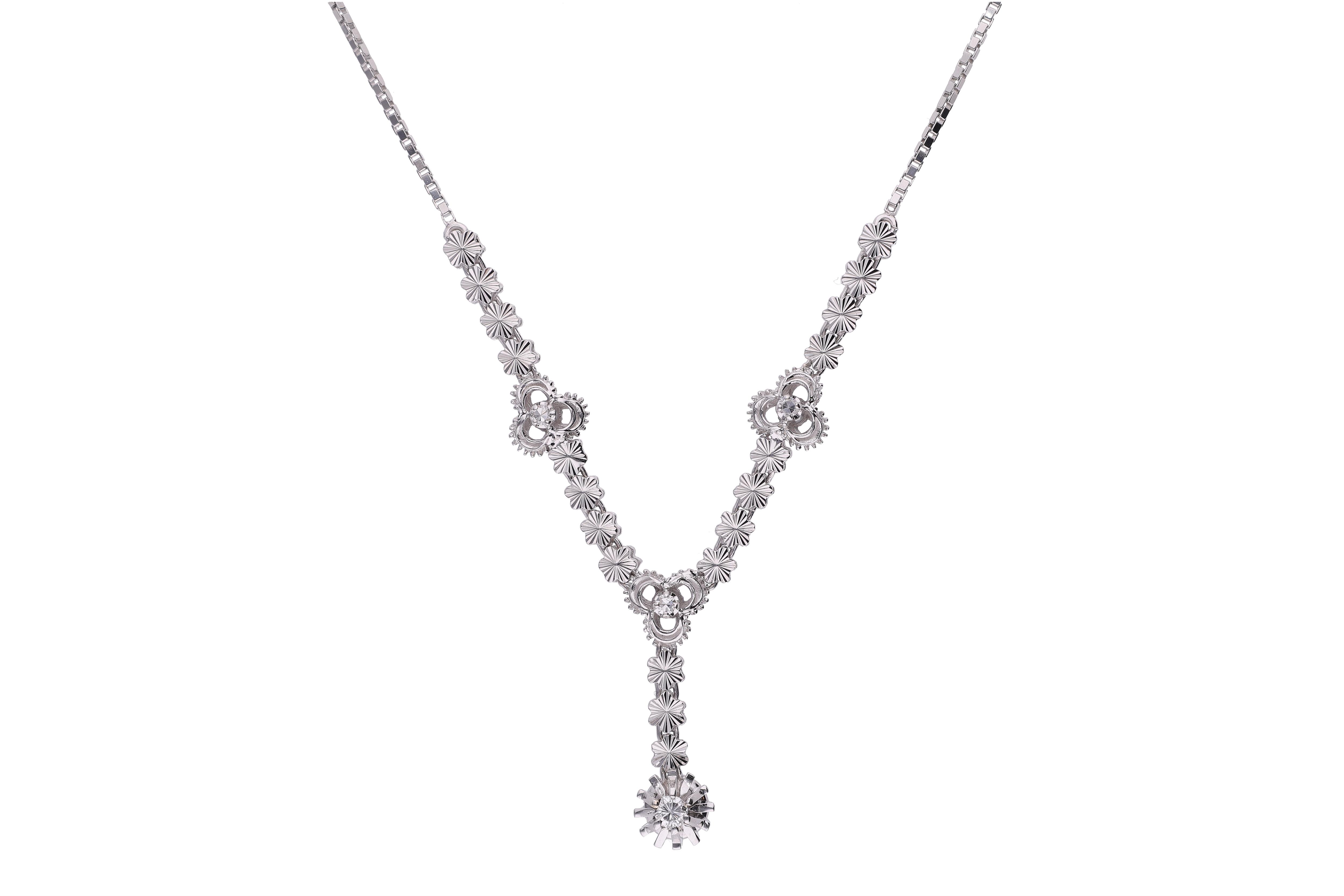 Collana con diamanti - Asta Preziosi