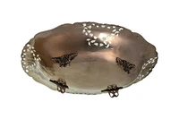 Centro con decori floreali - Asta Preziosi