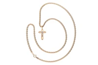 Collana con crocetta - Asta Preziosi