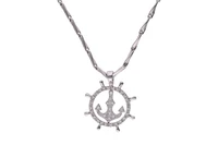 Collana e ciondolo con diamanti - Asta Preziosi Collana e ciondolo con diamanti - Asta Preziosi